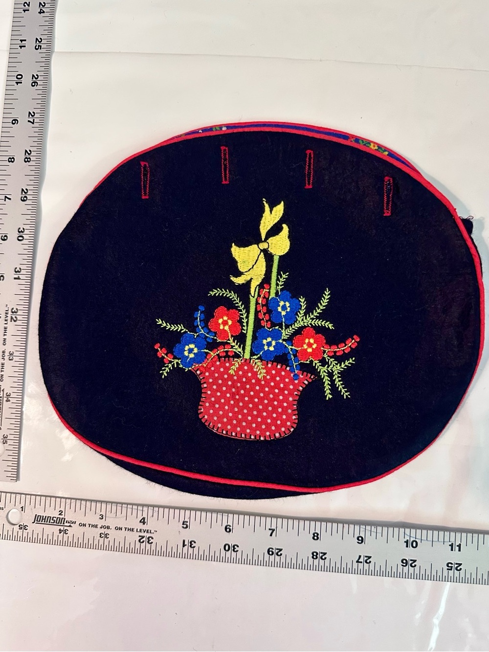 Bermuda Bag Cover W/ Flower Design - Picture 3 of 6